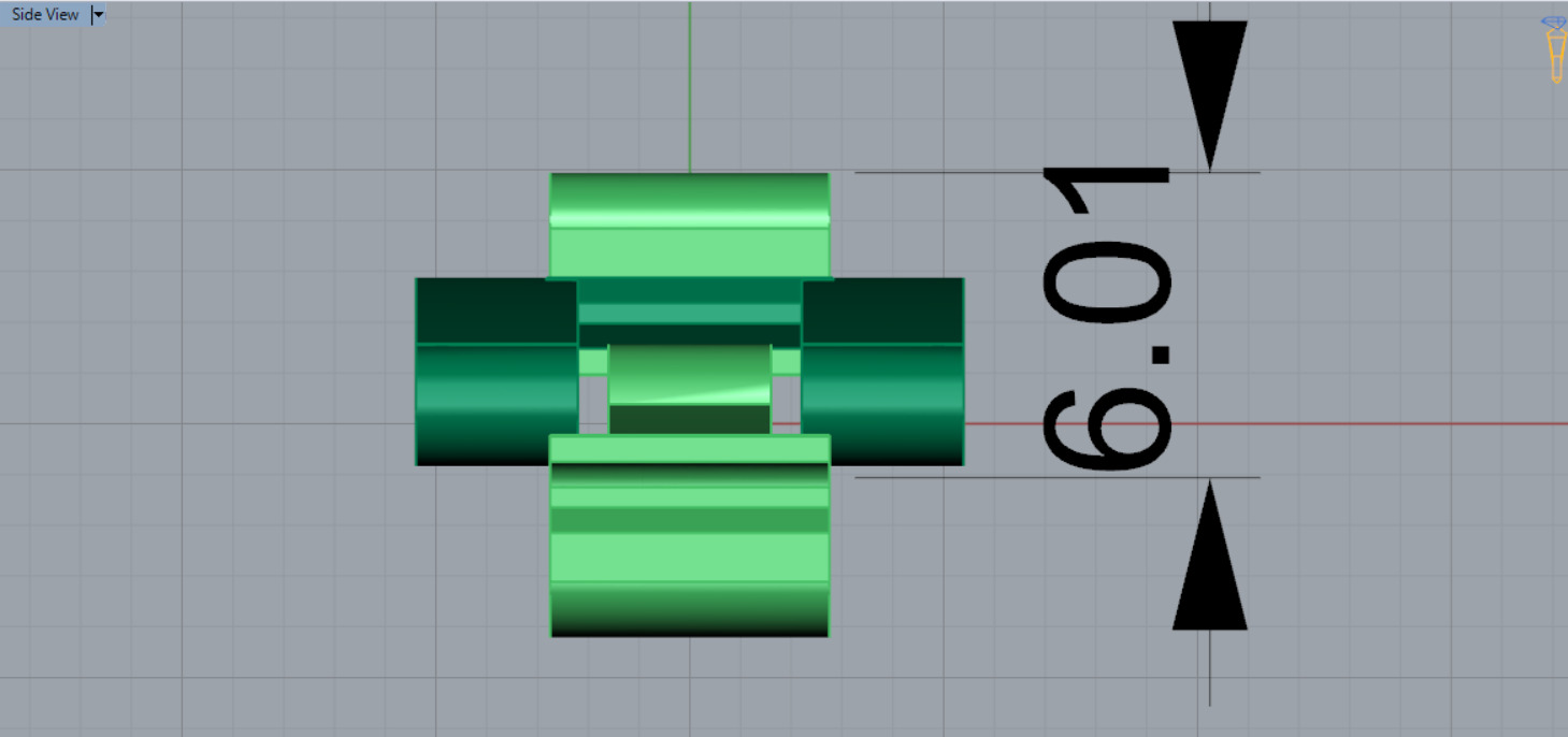 Two-tone watch lock model gl0006 3D print model_10