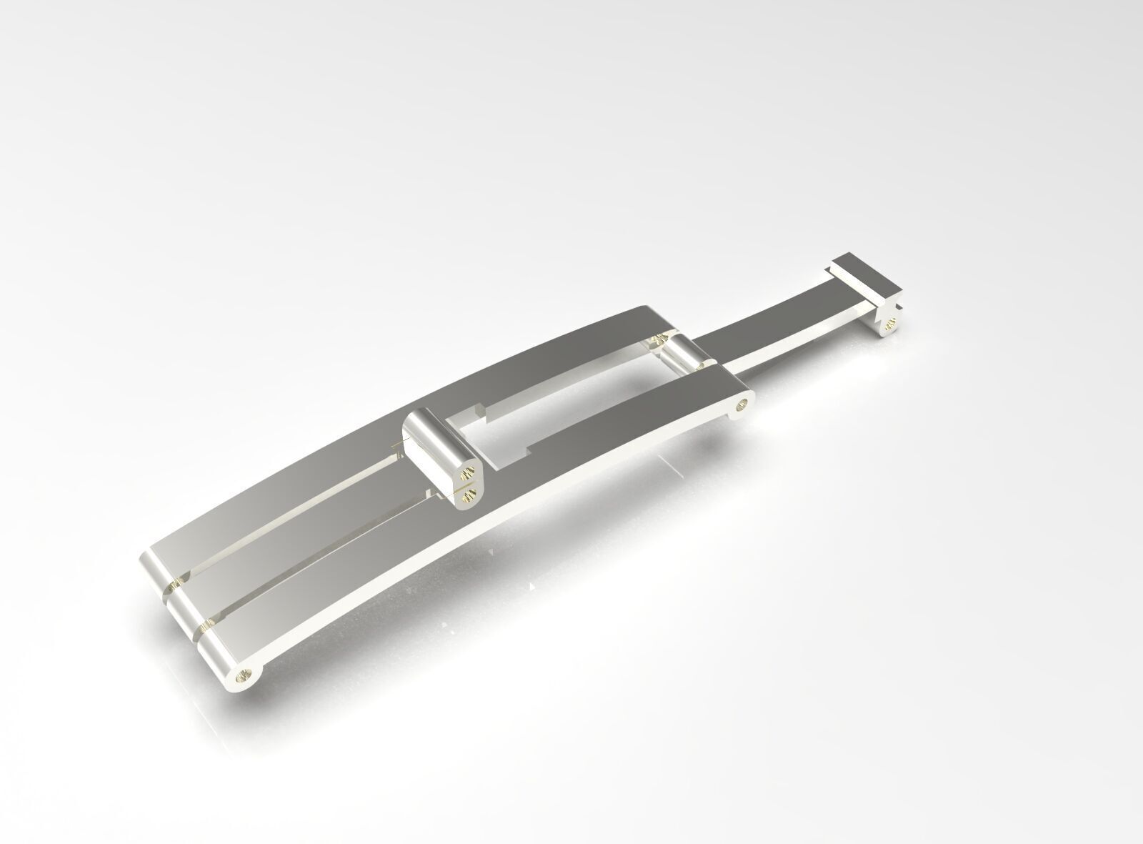 Two-tone watch lock model gl0006 3D print model_13