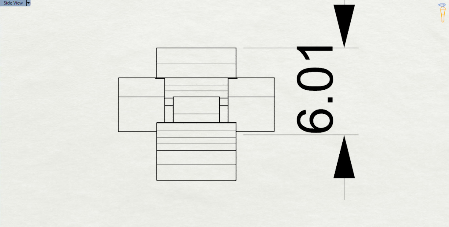 Two-tone watch lock model gl0006 3D print model_20