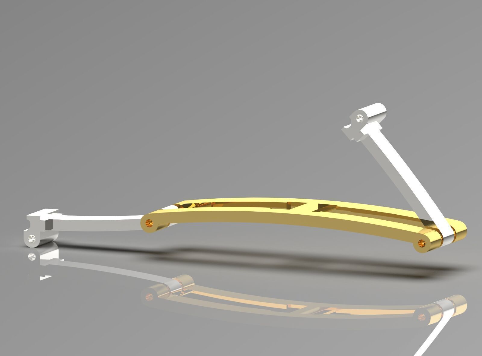 Two-tone watch lock model gl0006 3D print model_3