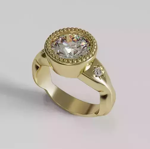Diamond ring 001