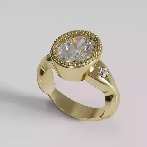 Diamond ring 002