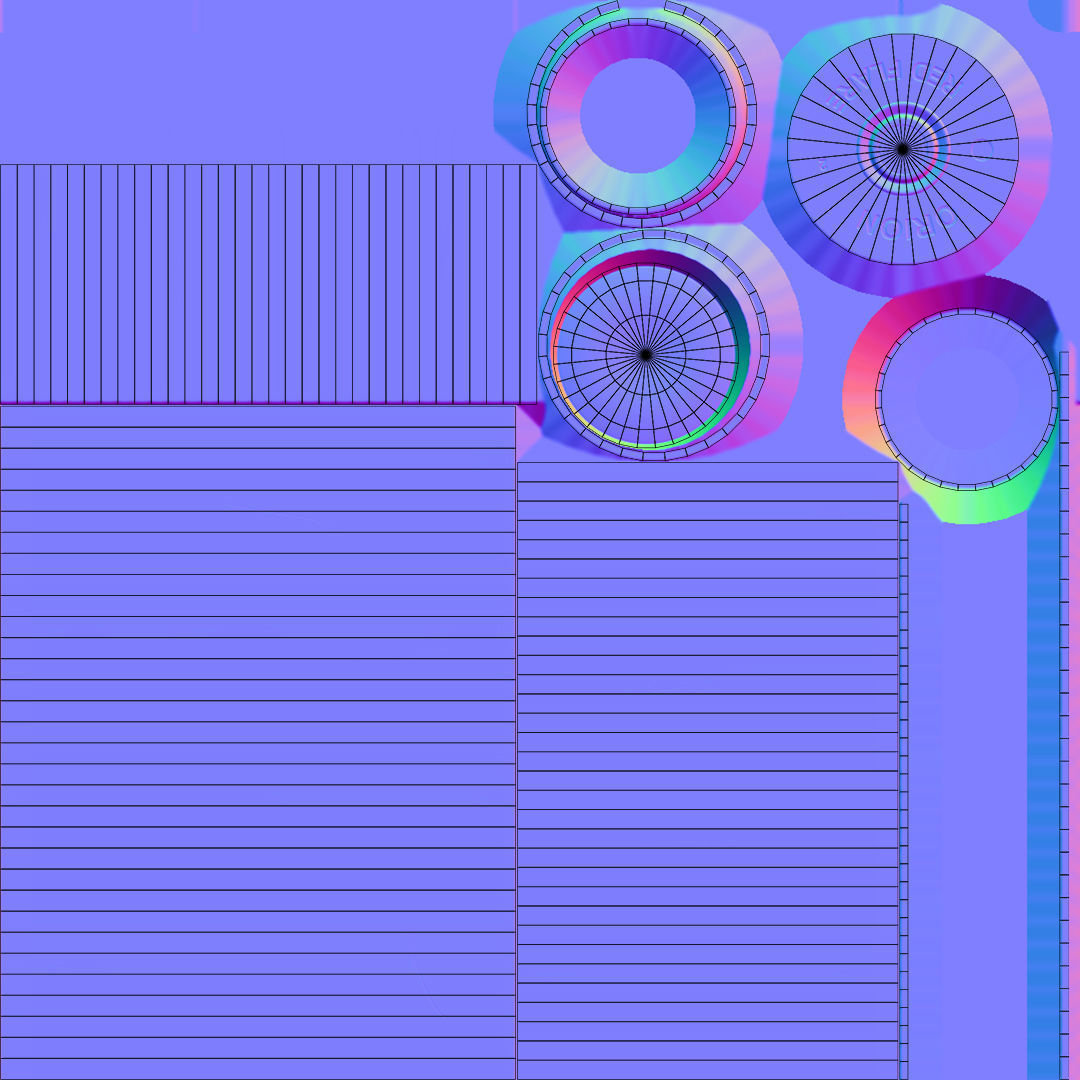 Flare gun Orion Low-poly 3D model_22