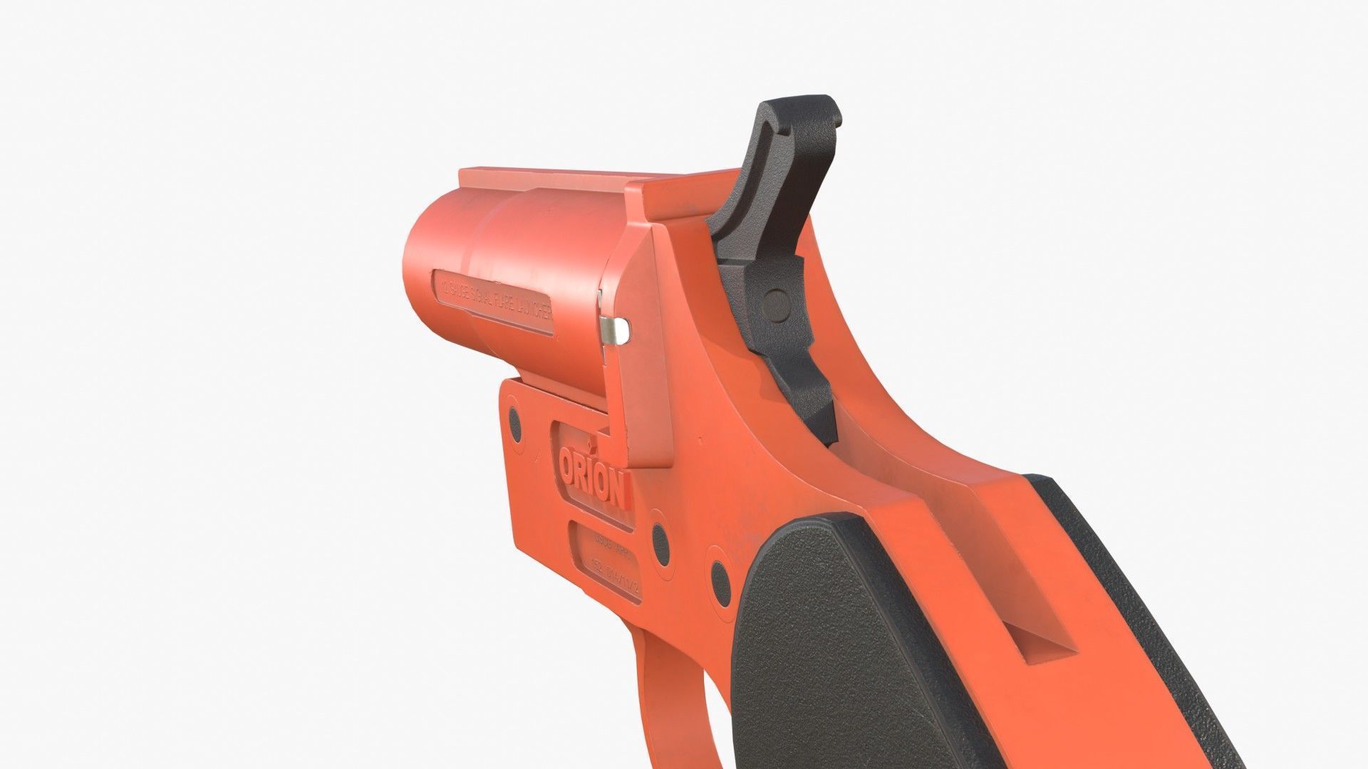 Flare gun Orion Low-poly 3D model_9