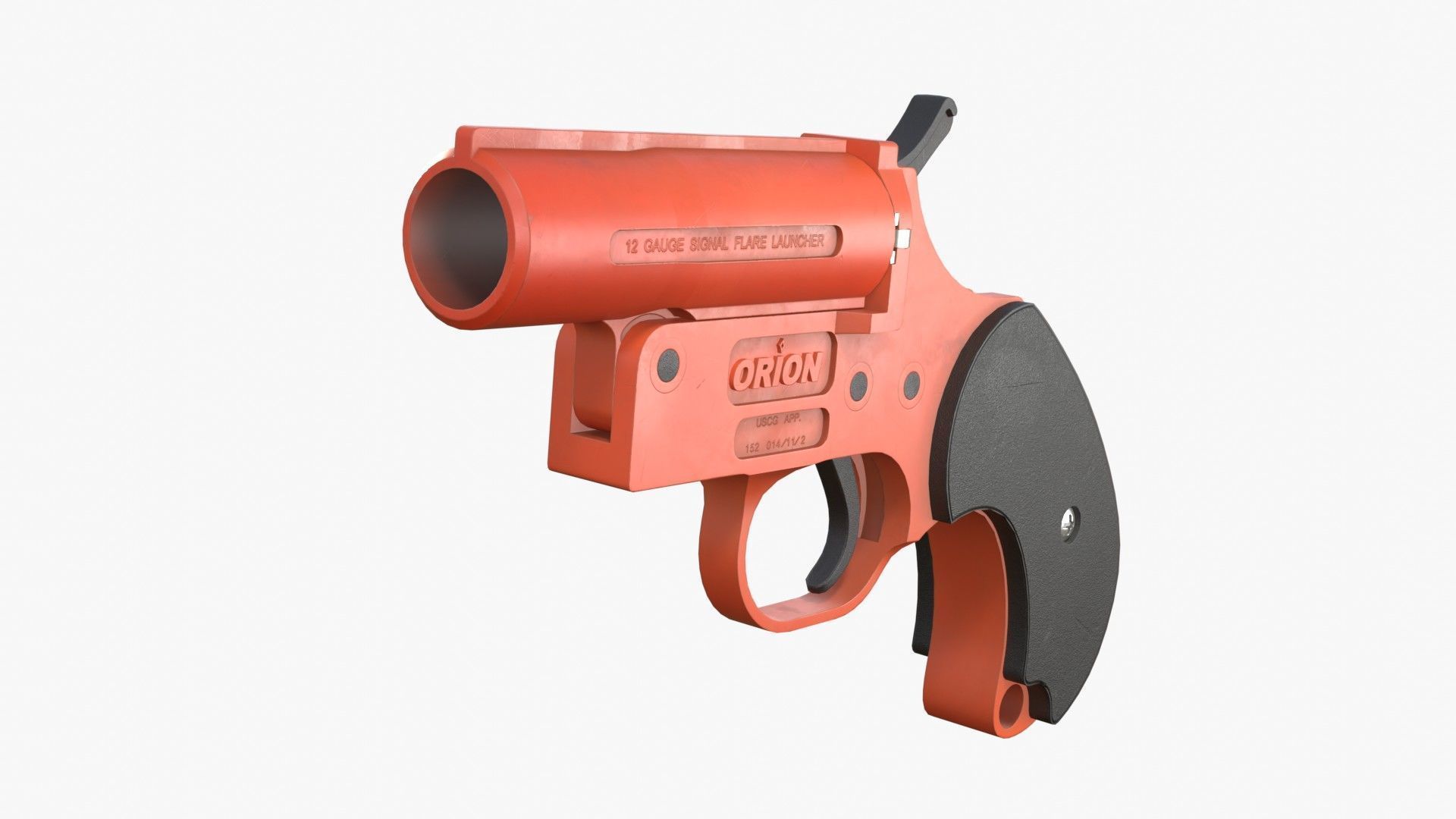 Flare gun Orion Low-poly 3D model_6