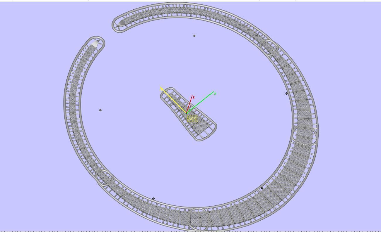 wedding set for gold 3D print model_7