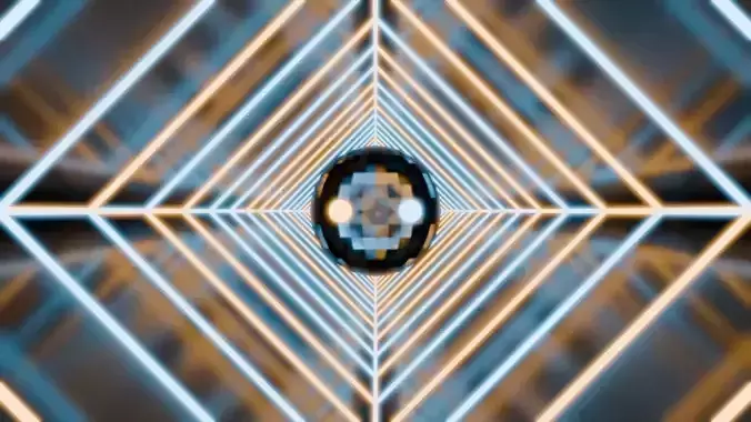 Infinate Loop Animation Low-poly 3D model