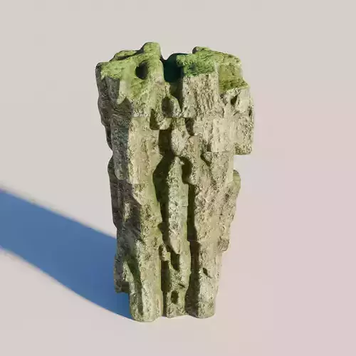 Rock 7 Low-poly 3D model