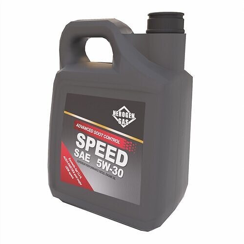 Engine oil Can  Low-poly 3D model 4