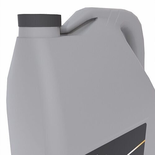 Engine Oil Can  Low-poly 3D model 6