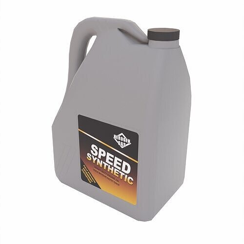 Engine Oil Can  Low-poly 3D model 2