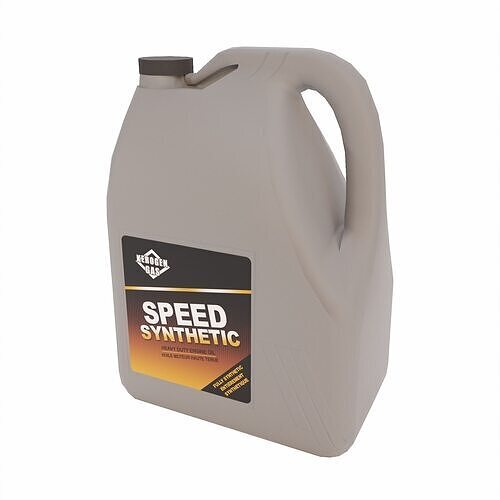 Engine Oil Can  Low-poly 3D model 4
