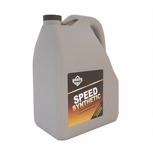 Engine Oil Can  Low-poly 3D model 5