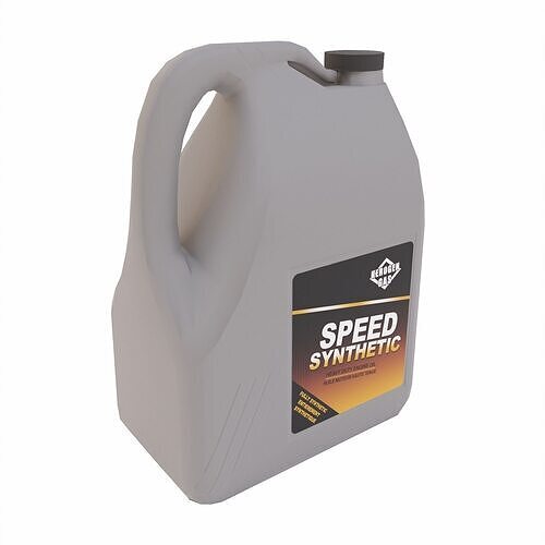 Engine Oil Can  Low-poly 3D model 3