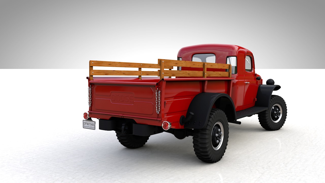 Dodge Power Wagon 3D Model Collection_20