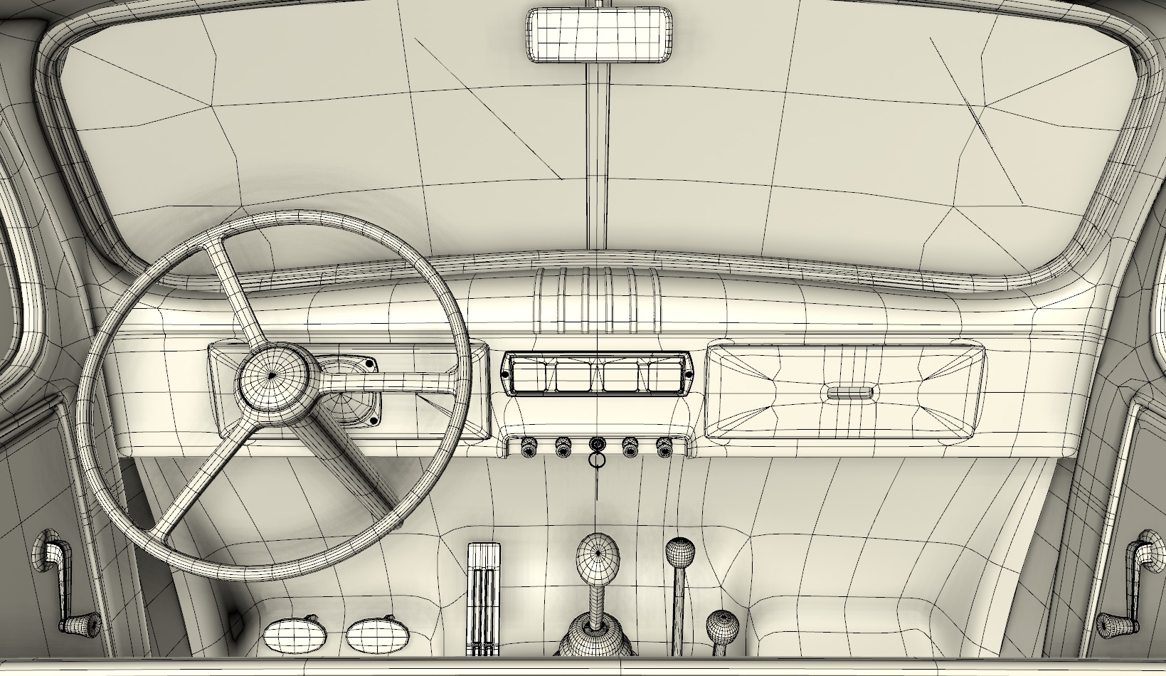 Dodge Power Wagon 3D Model Collection_22