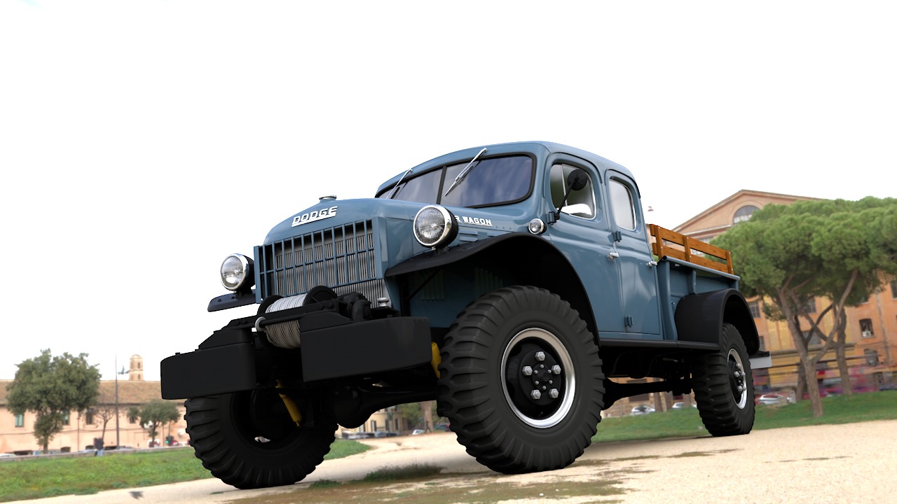 Dodge Power Wagon 3D Model Collection_16