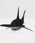 3D Hammerhead Shark Low-poly 3D model