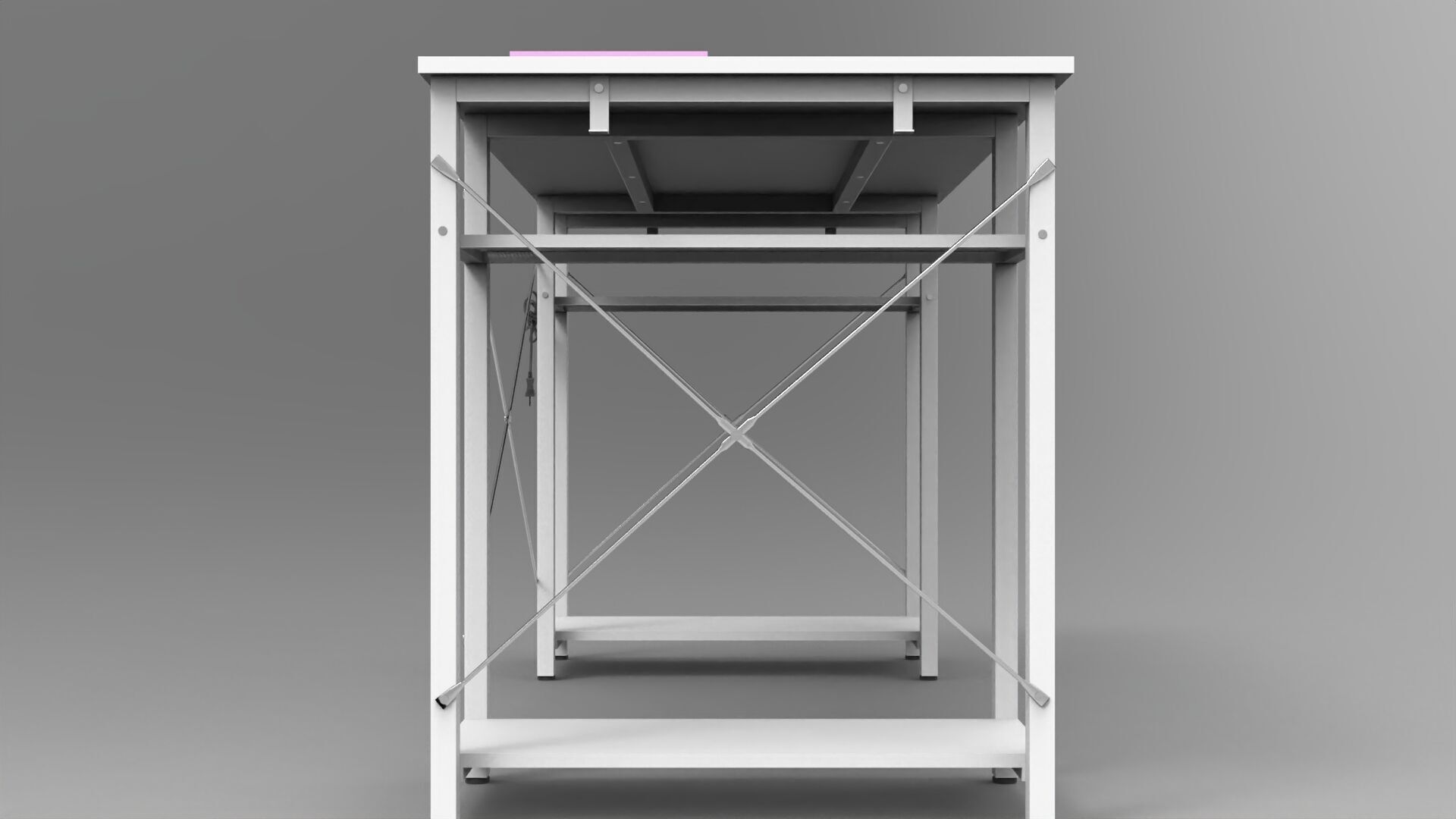 Table109 Low-poly 3D model_5