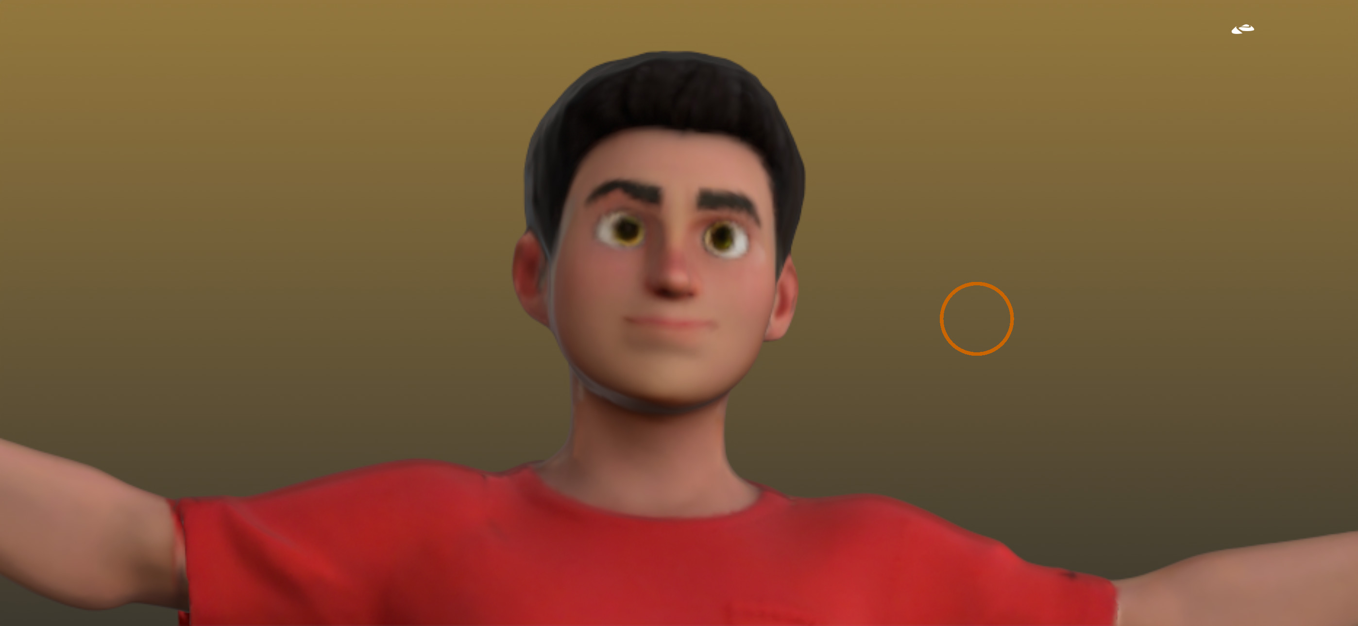 Friendly Character rigging ready 3D model_7