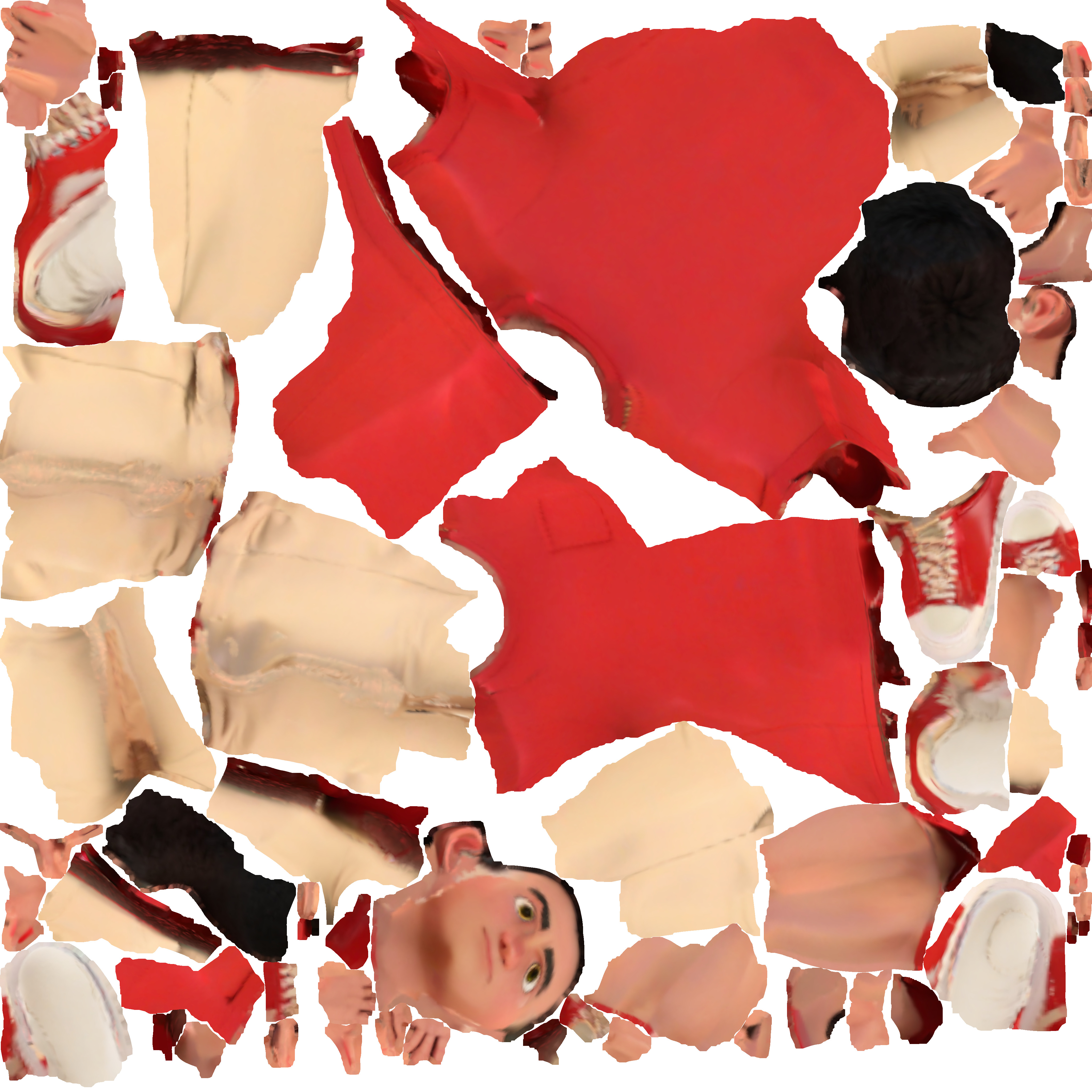 Friendly Character rigging ready 3D model_11