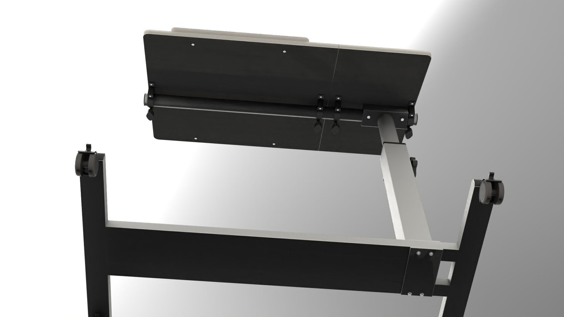 Table100 Low-poly 3D model_6