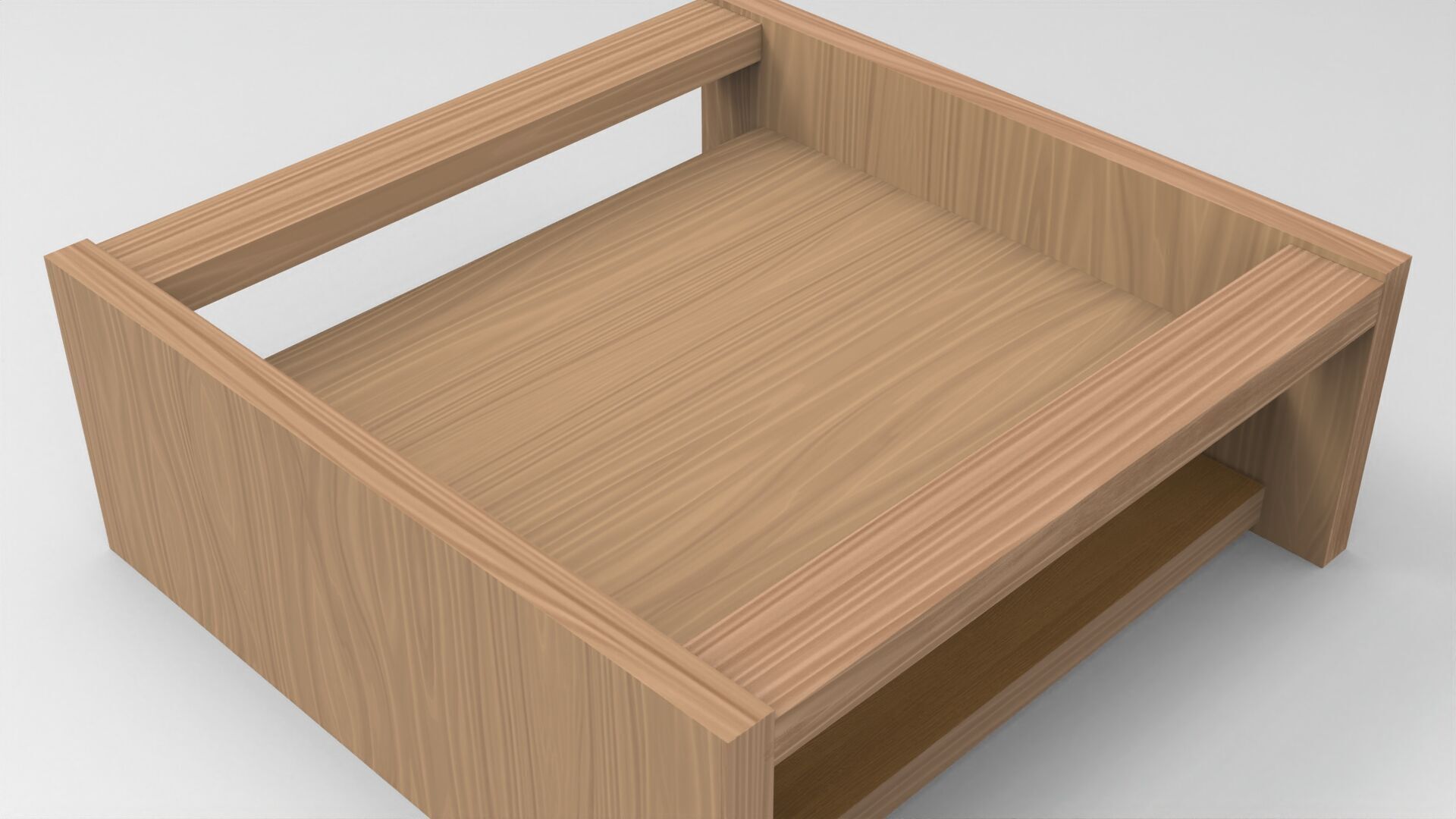 Table098 Low-poly 3D model_2