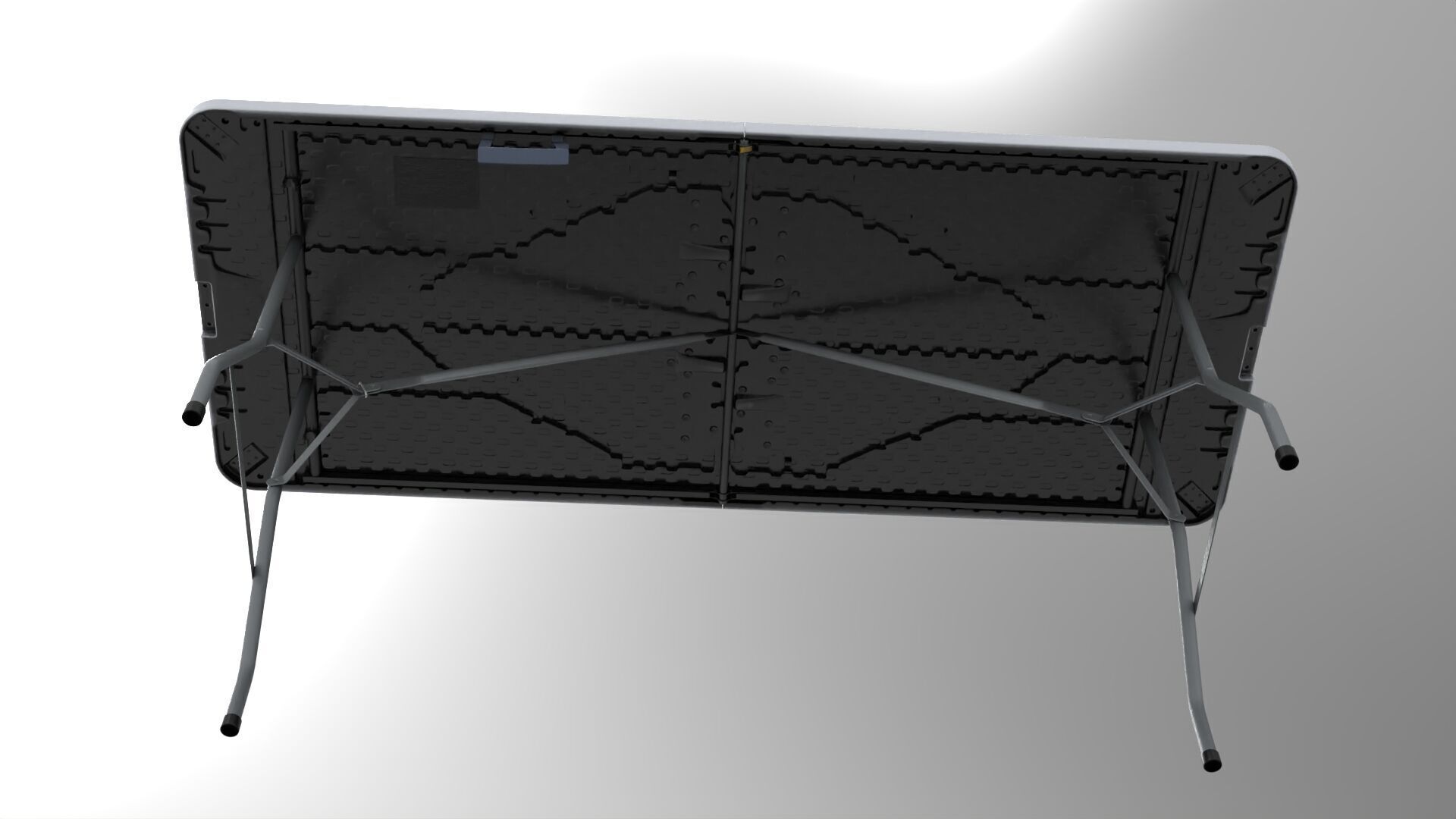 Table093 Low-poly 3D model_7