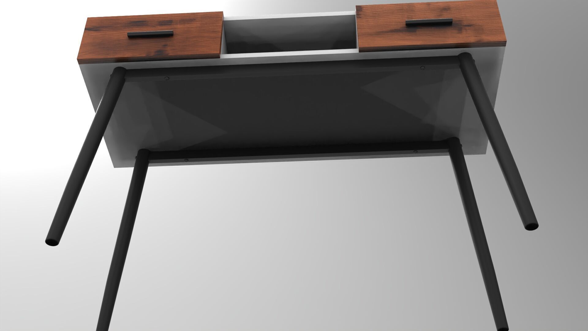 Table083 Low-poly 3D model_5