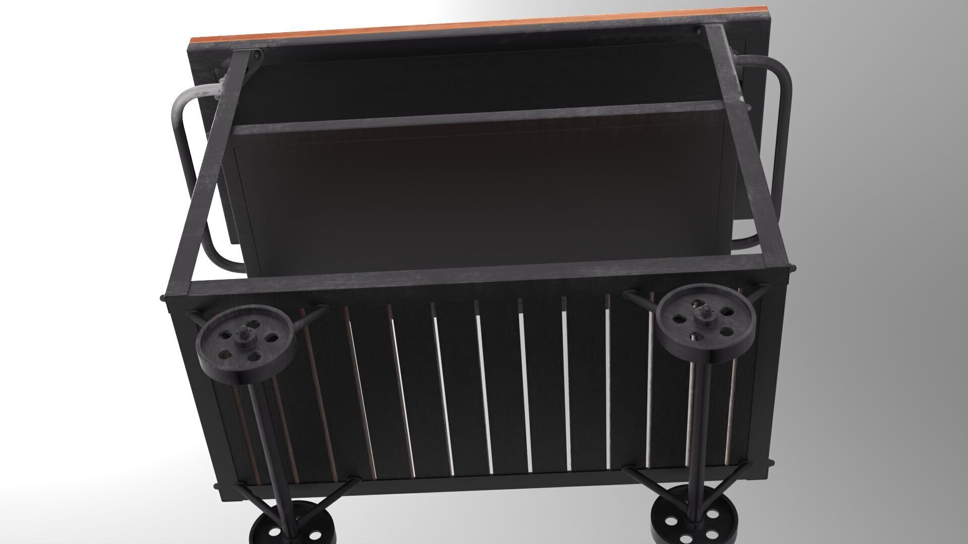 Table082 Low-poly 3D model_5