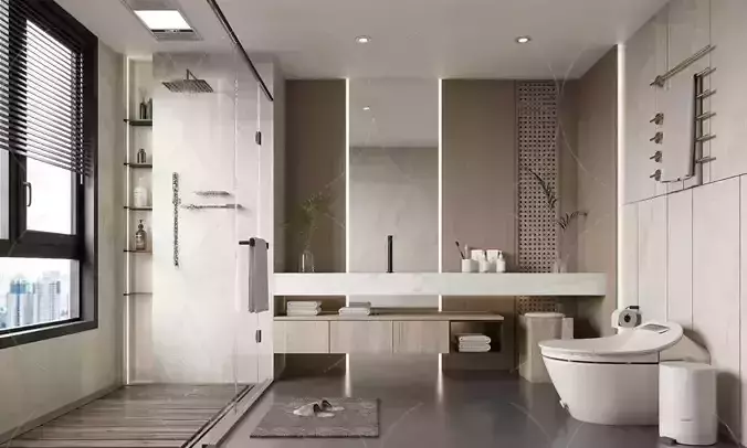 Bathroom Interior 3D model