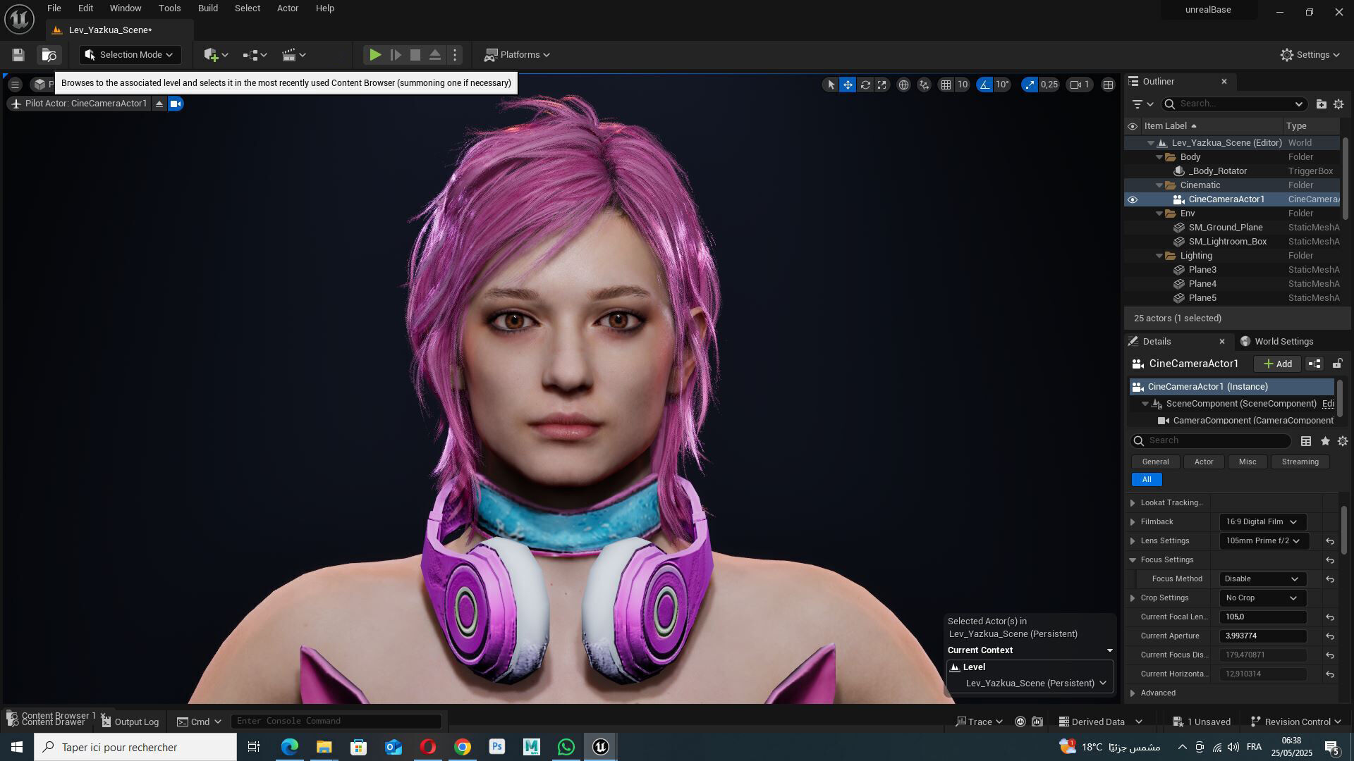 Sokor Stylized Urban Female Character Game Ready Rigged 3D Model Low-poly 3D model_24