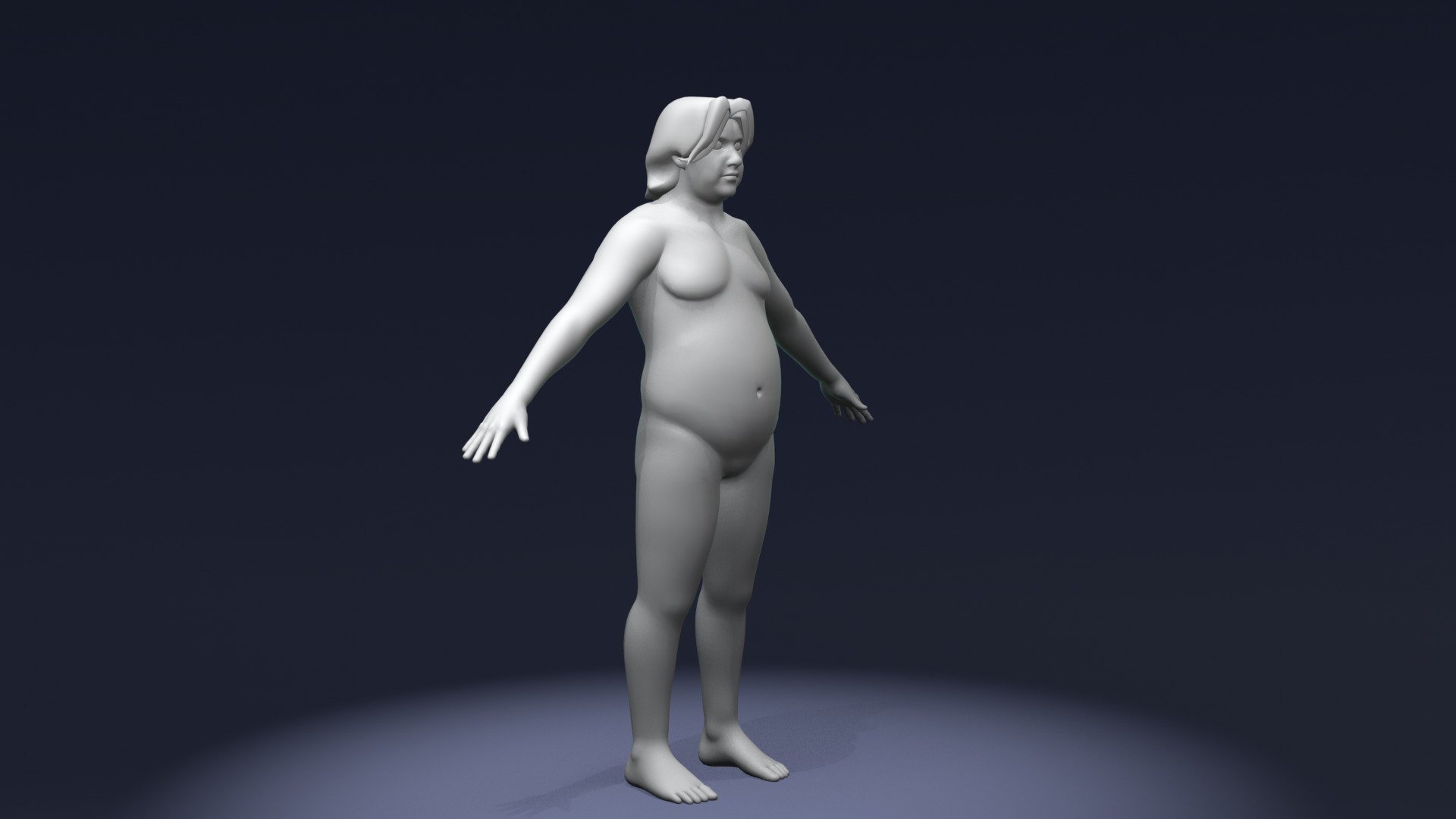 Stylized Male Body Base Mesh Pack Rigged IK FK Switch Game Ready Low-poly 3D model_58