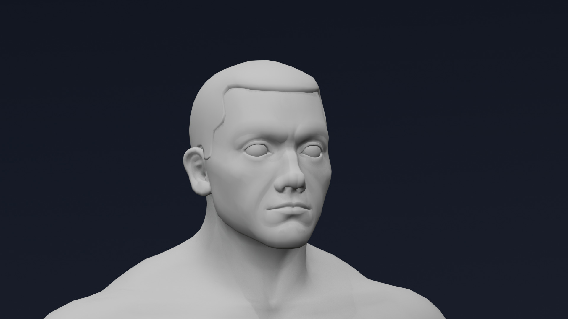 Stylized Male Body Base Mesh Pack Rigged IK FK Switch Game Ready Low-poly 3D model_38