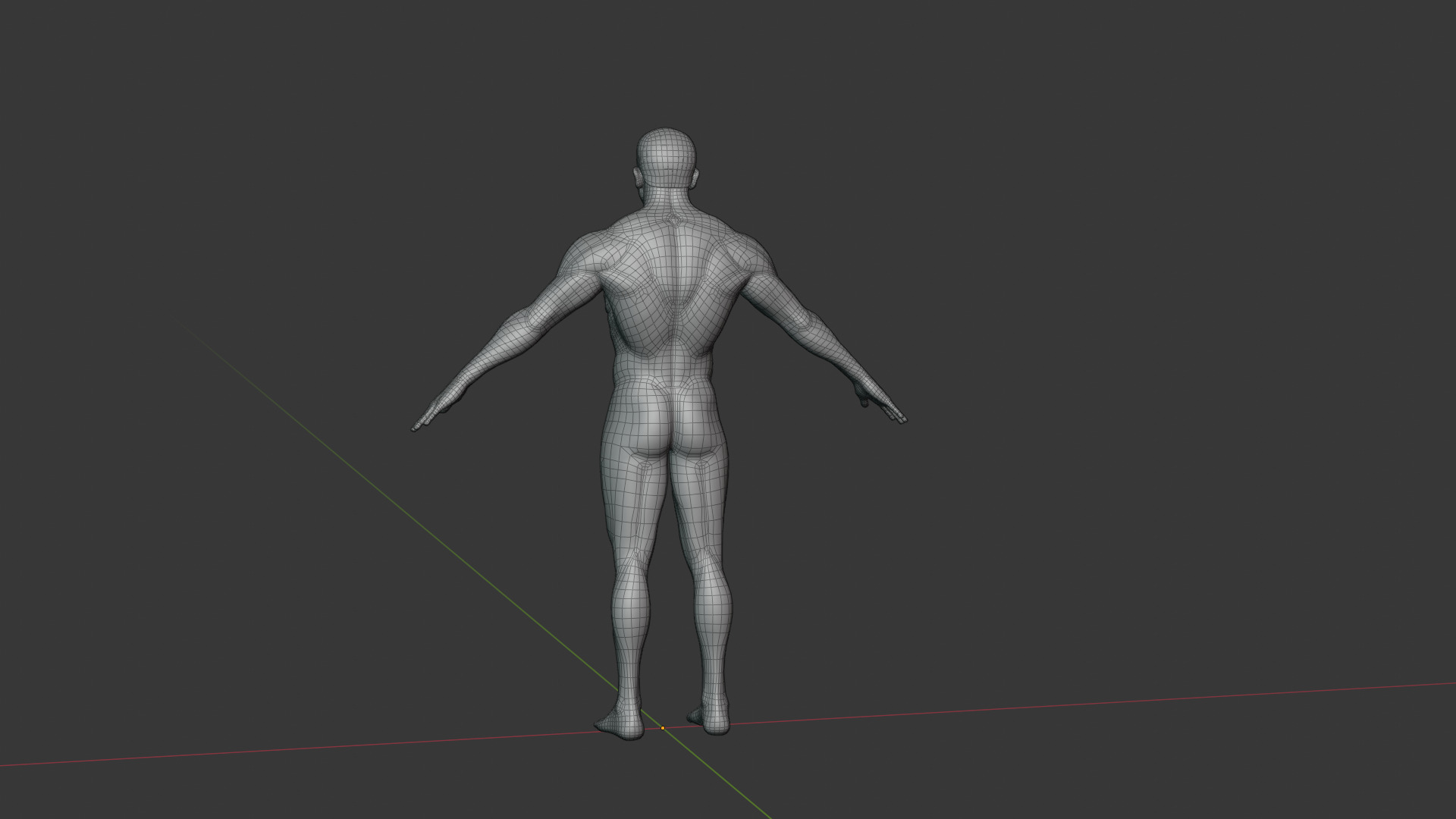 Stylized Male Body Base Mesh Pack Rigged IK FK Switch Game Ready Low-poly 3D model_50