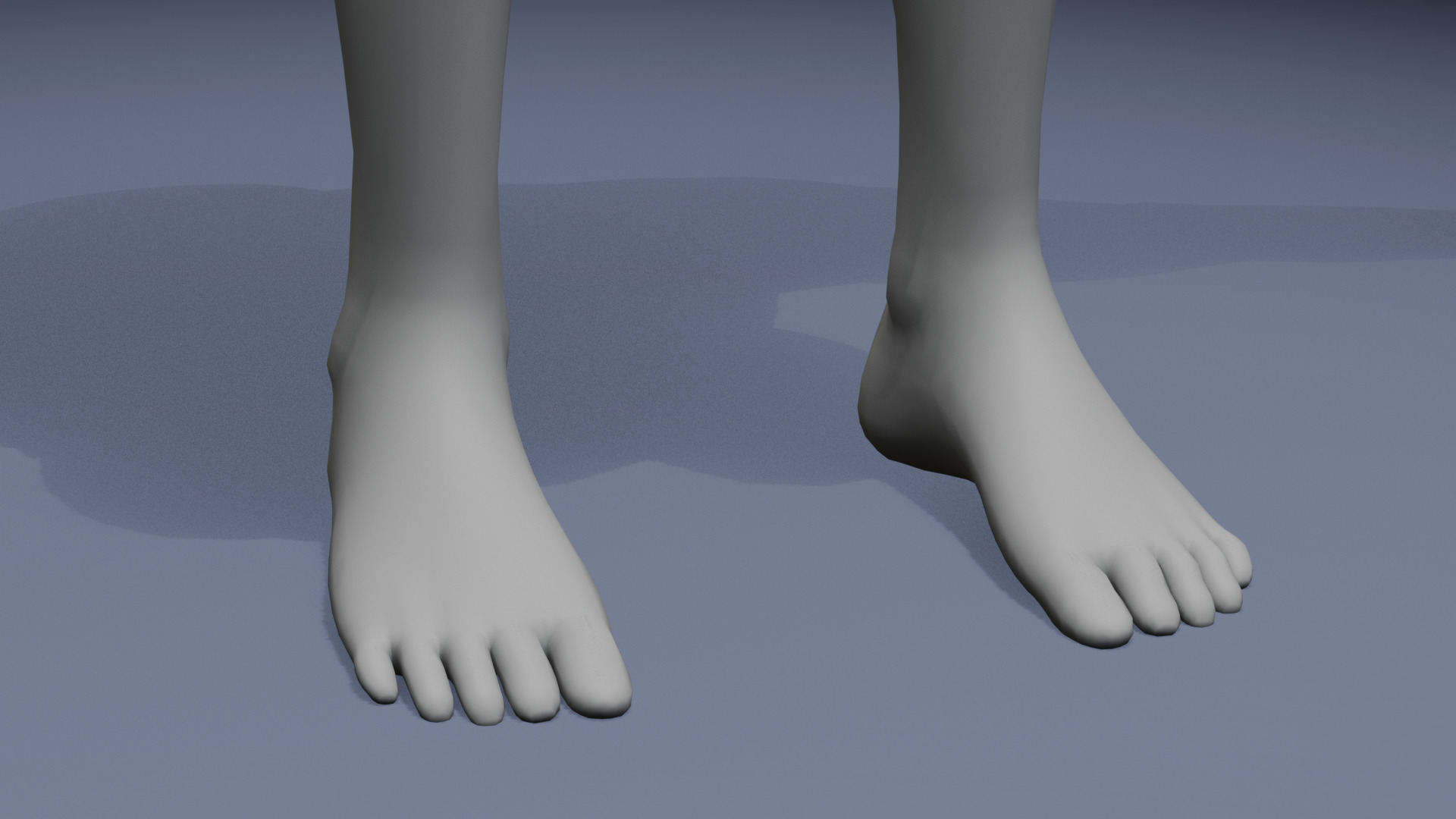 Stylized Male Body Base Mesh Pack Rigged IK FK Switch Game Ready Low-poly 3D model_43