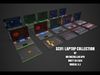 Scifi Laptop Collection Low-poly 3D model_1