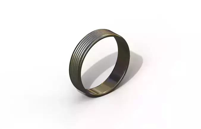 High-Quality 3D Ring Model