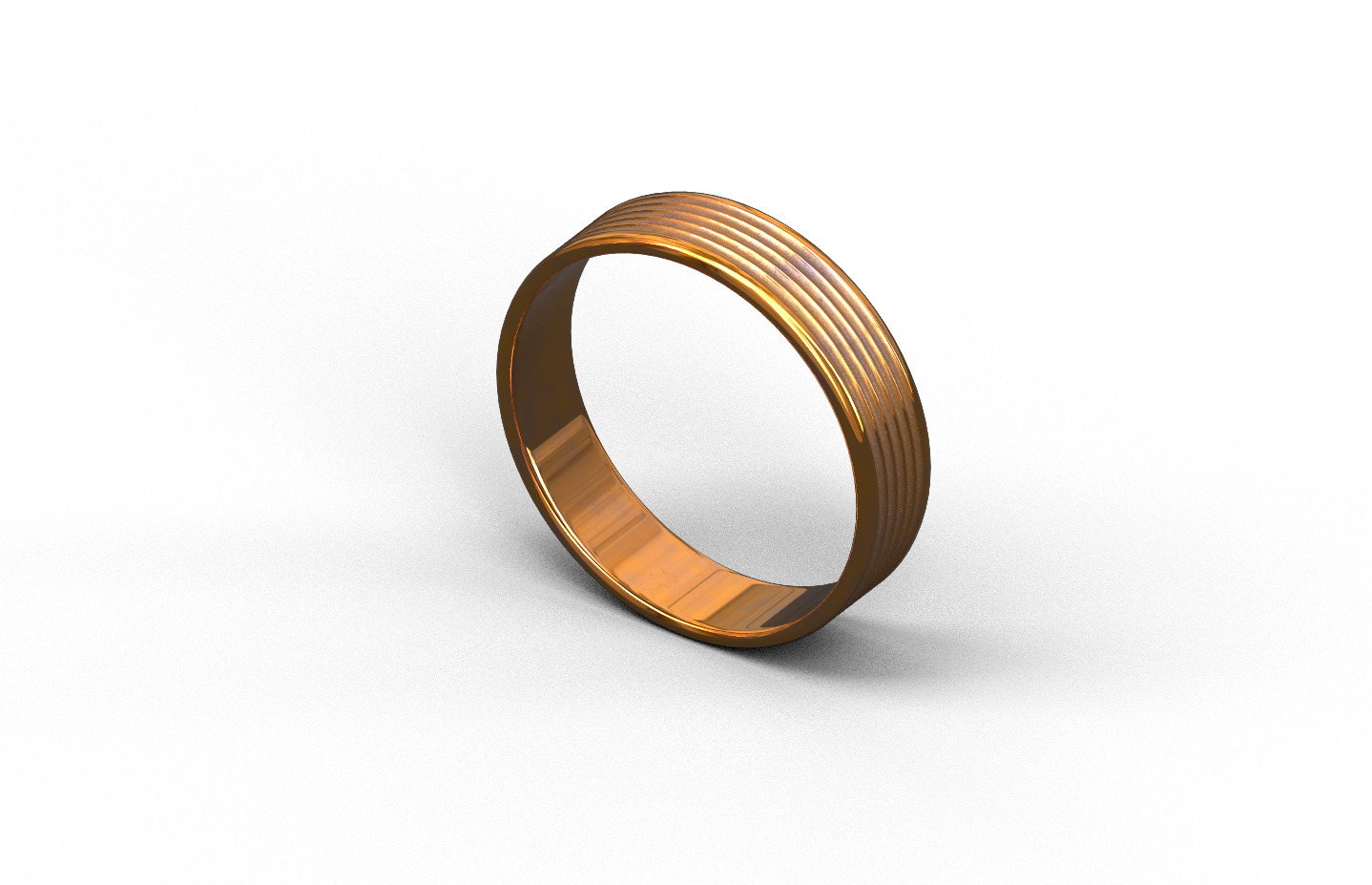 High-Quality 3D Ring Model Low-poly 3D model_2
