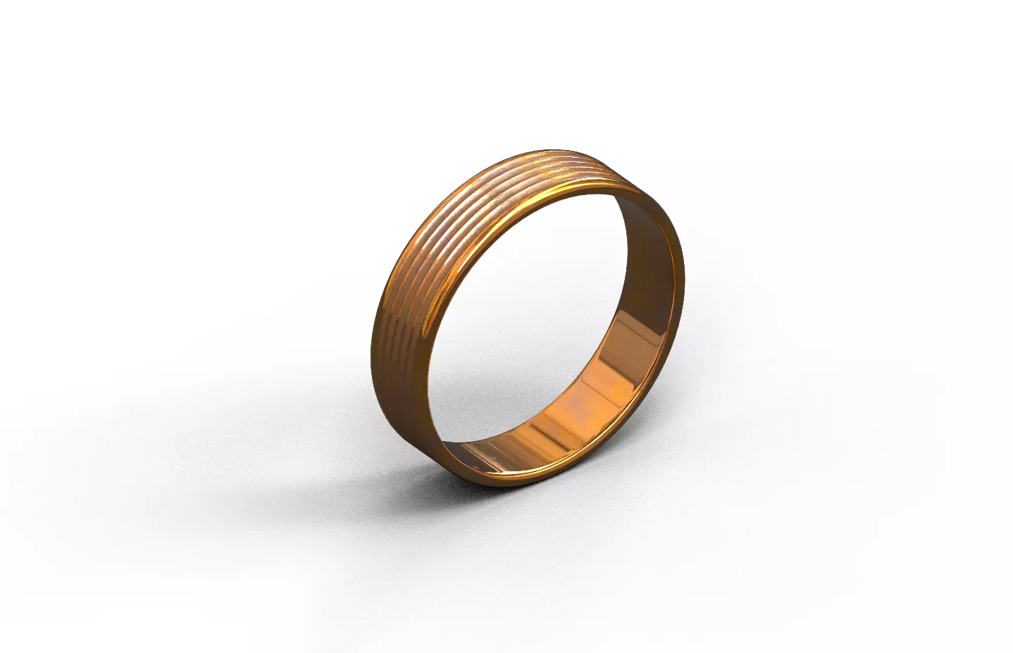 High-Quality 3D Ring Model Low-poly 3D model_0