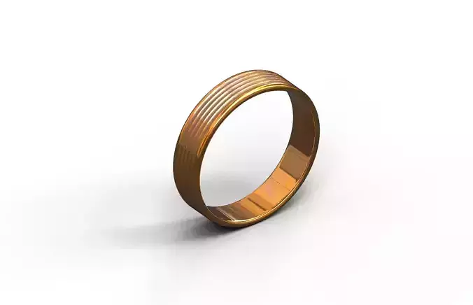 High-Quality 3D Ring Model