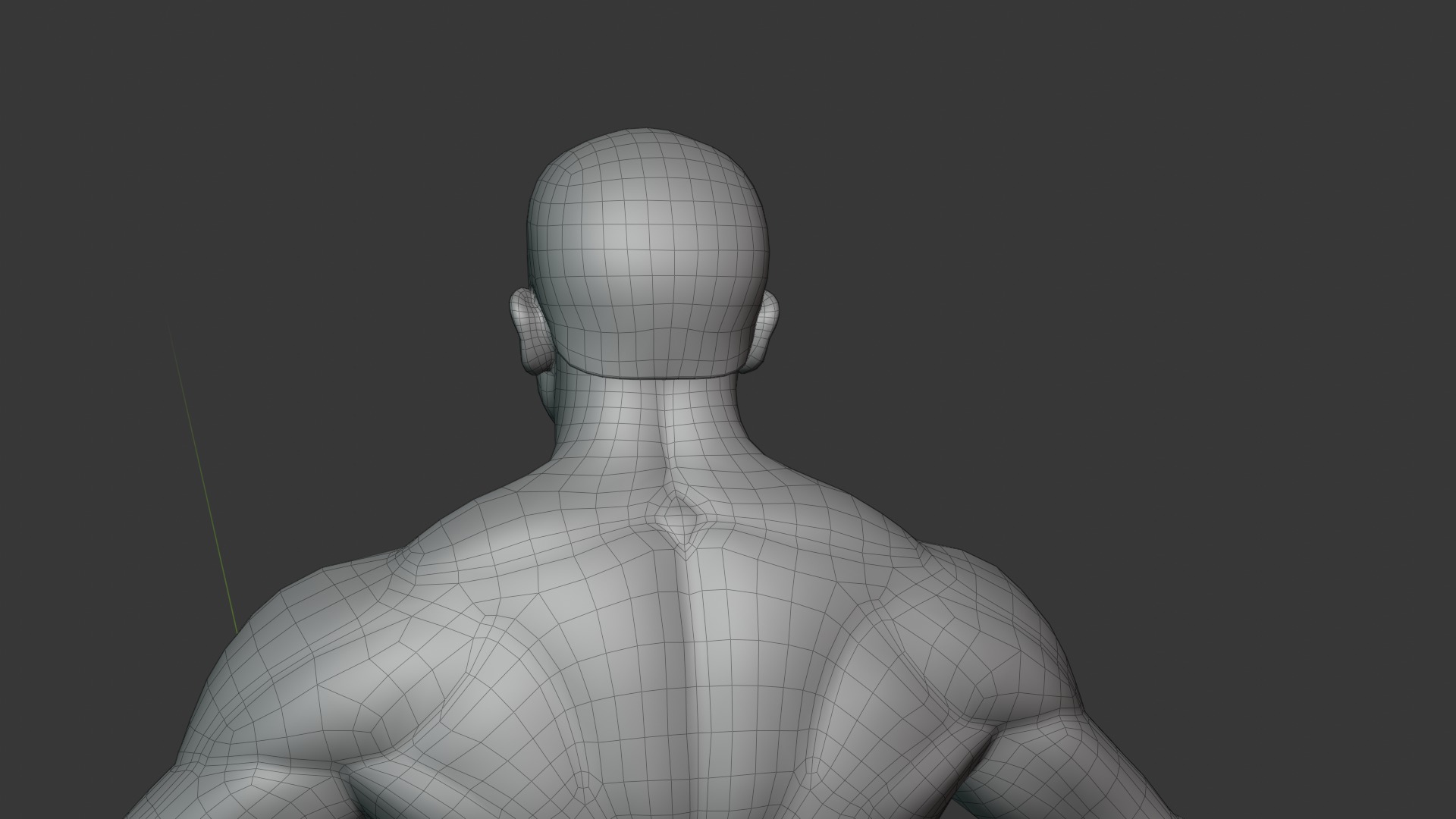 Stylized Male Body Base Mesh Variations 3D Model Collection_50