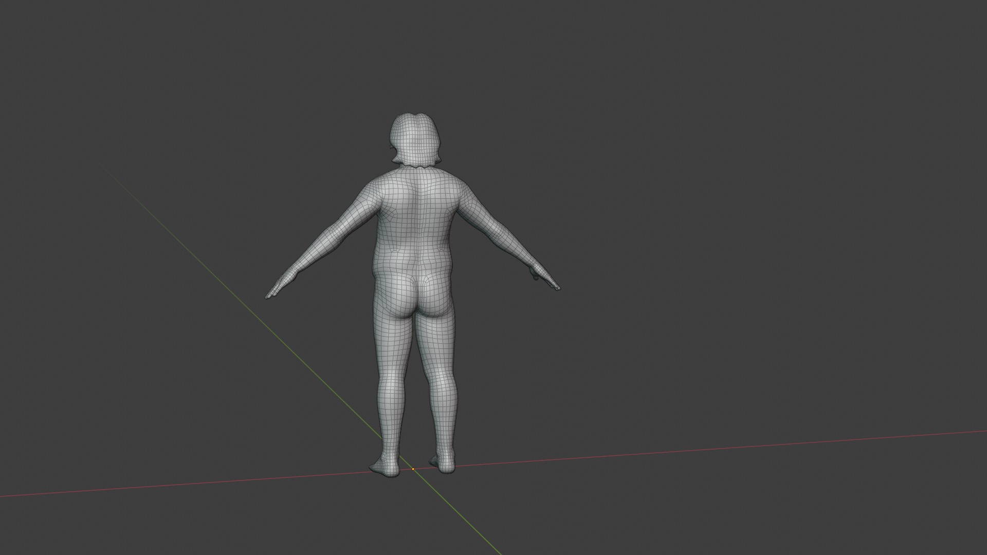 Stylized Male Body Base Mesh Variations 3D Model Collection_72
