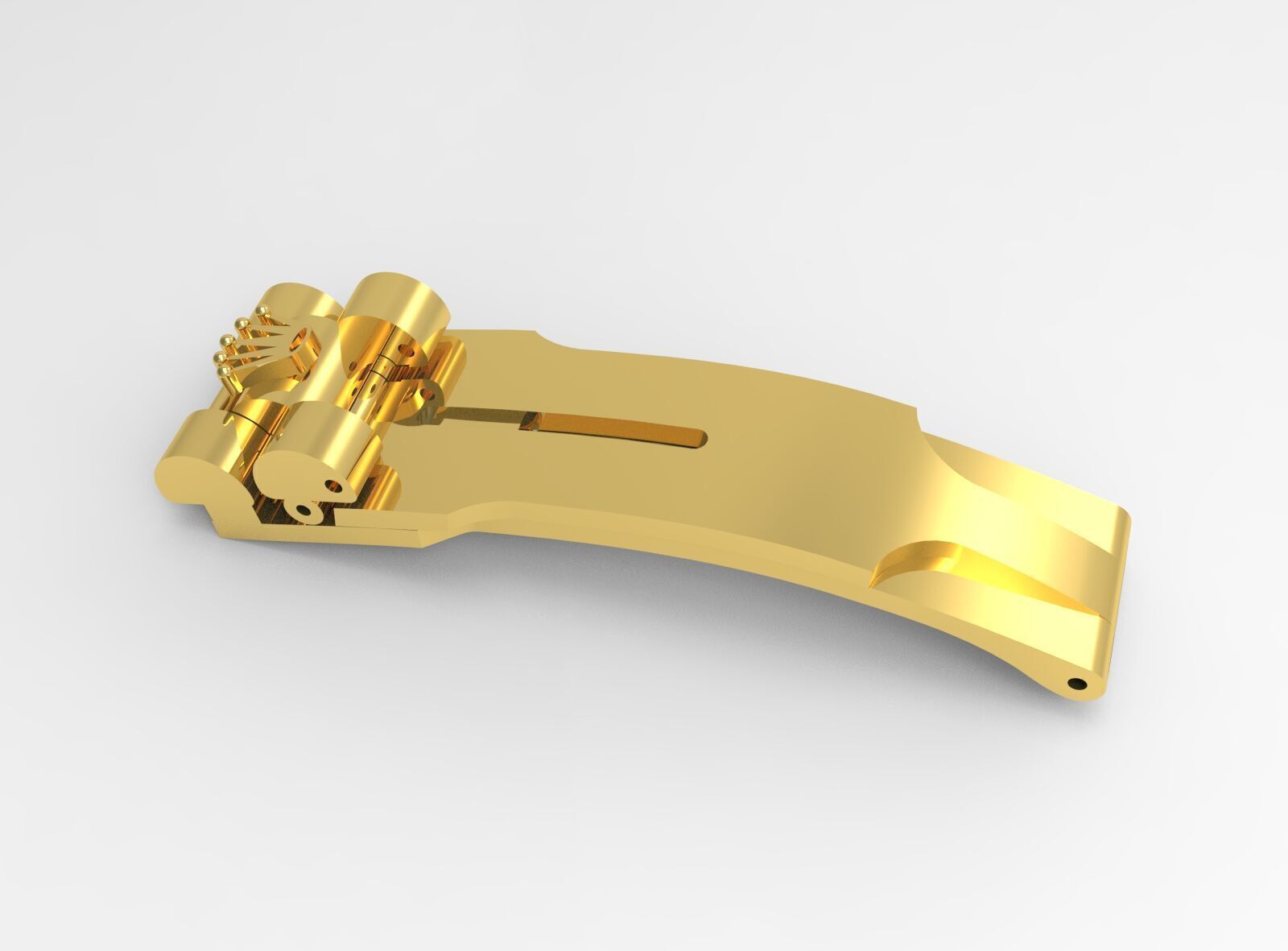 gold lock gl0007 3D print model_15