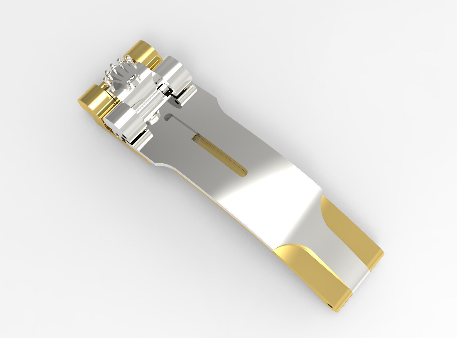 gold lock gl0007 3D print model_16