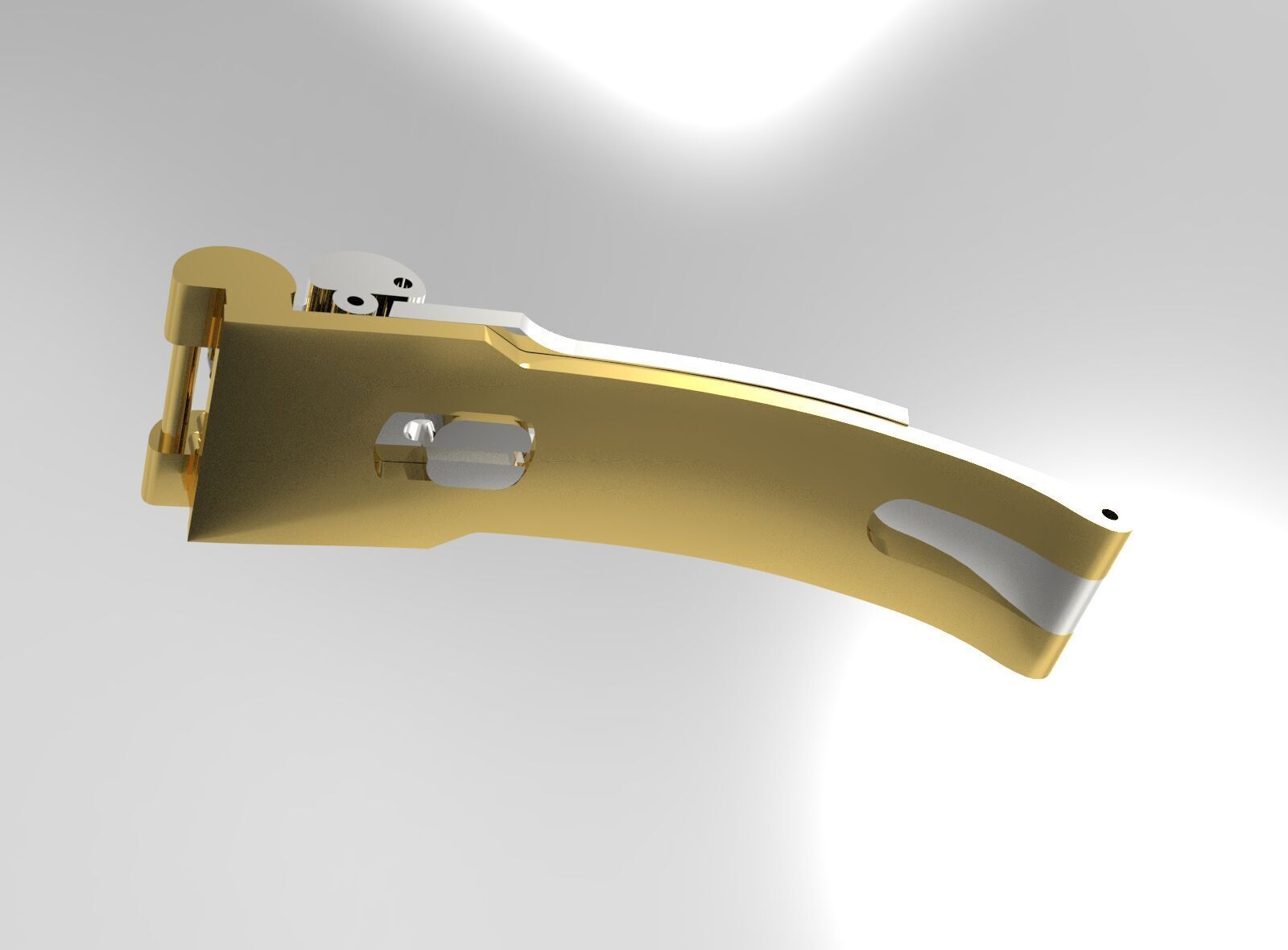gold lock gl0007 3D print model_18
