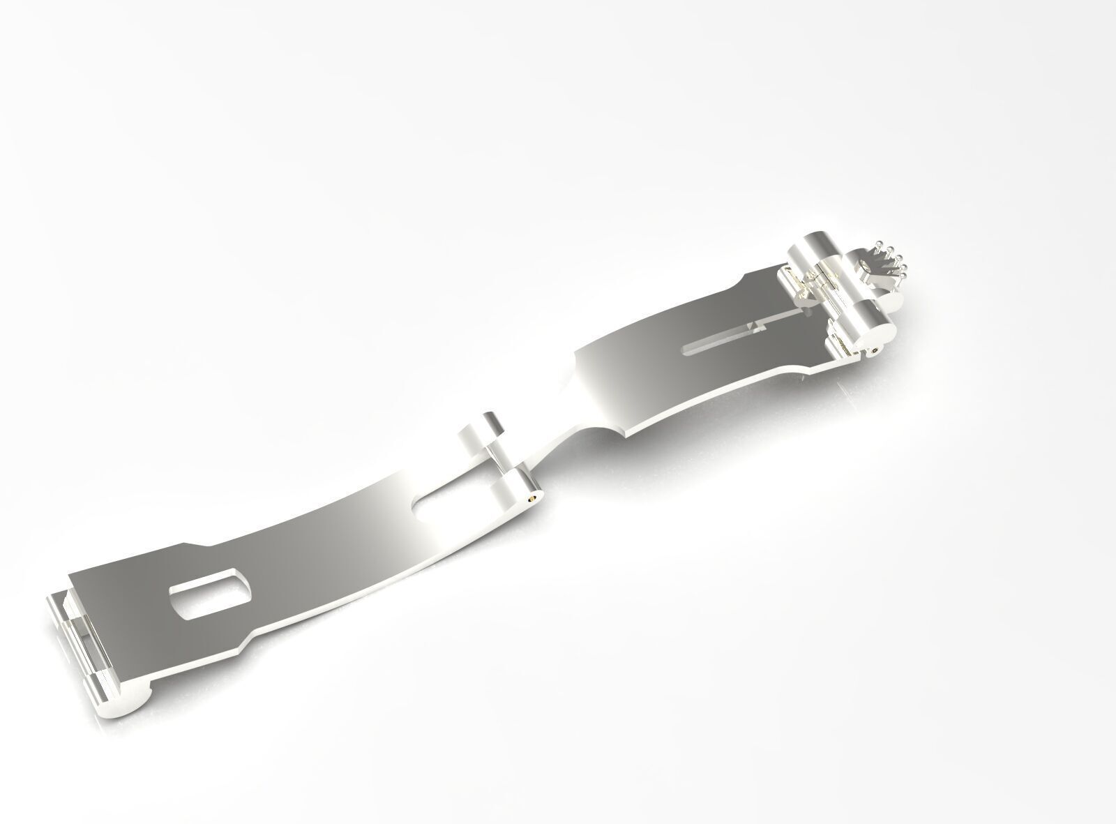 gold lock gl0007 3D print model_11