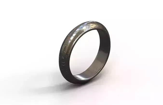 High-Quality 3D Ring Model