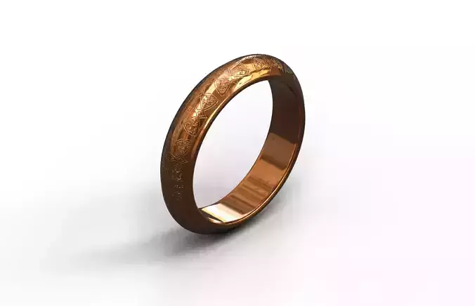 High-Quality 3D Ring Model