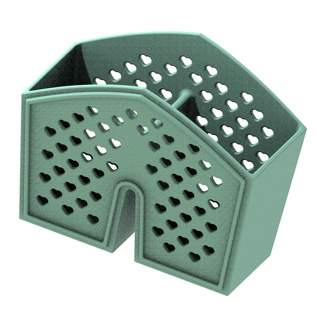 Premium Stationery Holder 3D print model_1